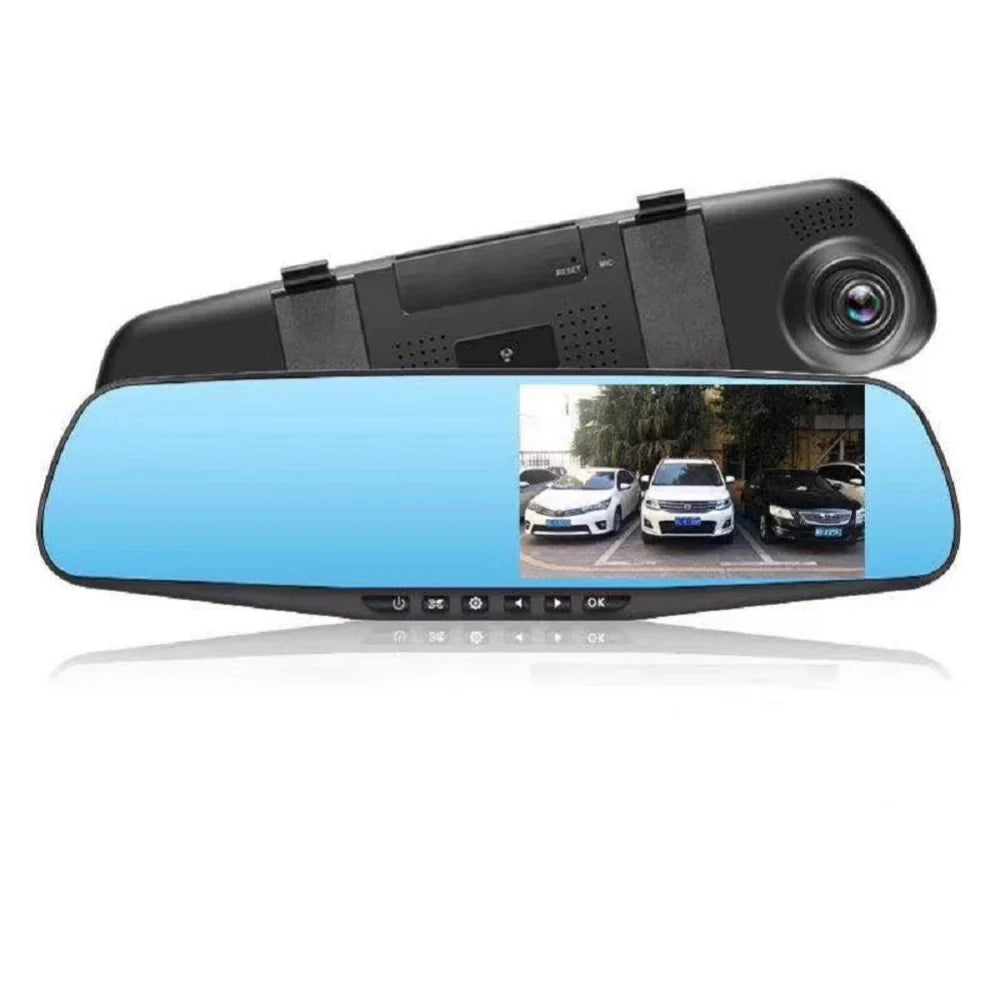 recorder recorder rear view video night HD 4.3 DVR 1080P car Driving vision inch