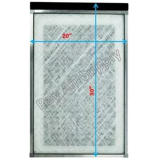 Replacement Air Refills (3 Pads MicroPower Guard Cleaner Filter Pack) 20x30