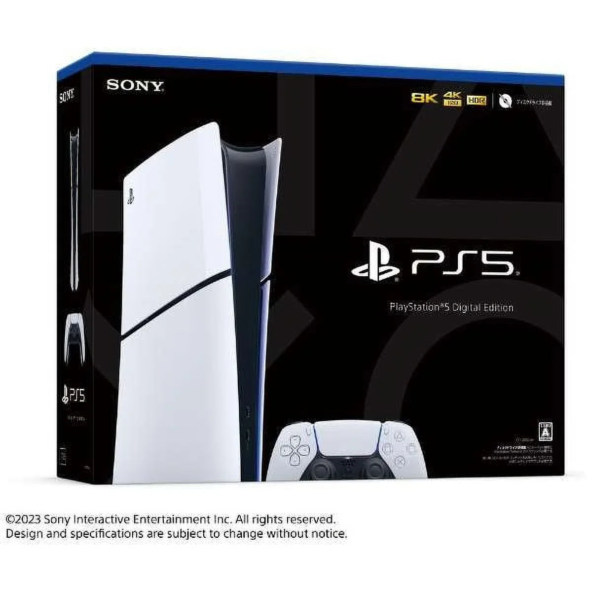New Console, Digital Upgraded 2TB 2TB Console Controller SSD Case Mytrix Edition PlayStation 5 Gaming 2023 - PCIe Controller White, and Slim PS5 Slim