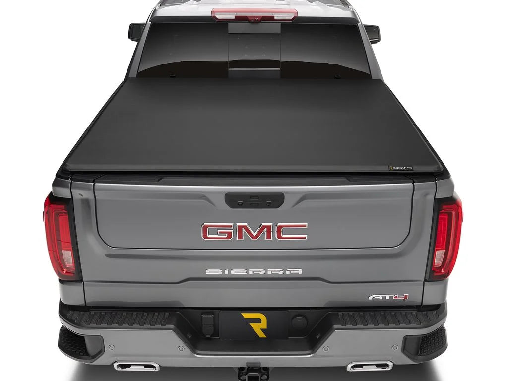 Bed Tonneau Tailgate Ram by Cover and Folding (76.3") | Trifecta Bed Soft Compatible 90422 RealTruck ALX with Dodge (Split) Multi-Function 4" Truck w/o 2019 Extang 2024 | 1500 6' w/ -