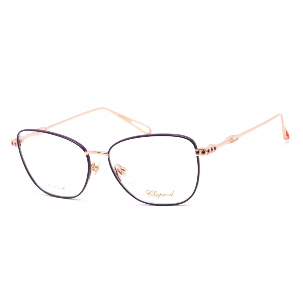 08MZ Gold VCHD52S Copper Chopard Shiny Eyeglasses Women's Metal