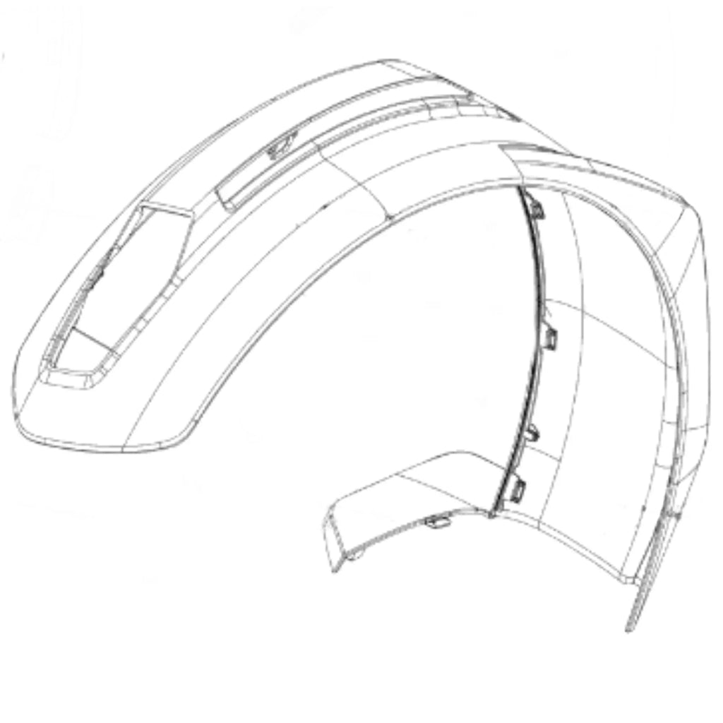 new Can-Am Left Front Fender, Ryker Hand OEM 705010755
