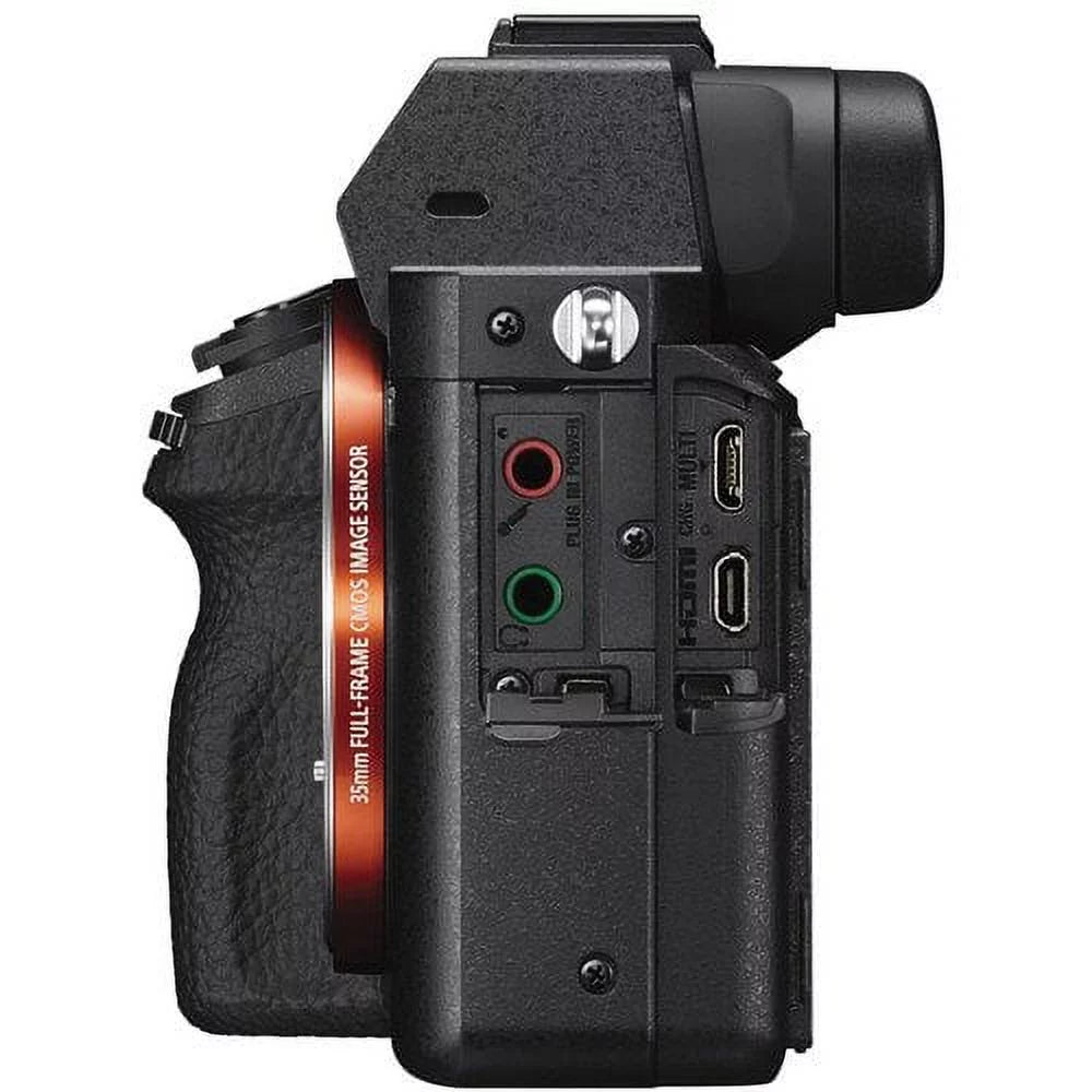 Bag, Memory II Card Mirrorless a7 Alpha Battery, Soft Tripod, Accessories Camera Plus Essential Card, ILCE7M2/B Reader , 64GB Additional With