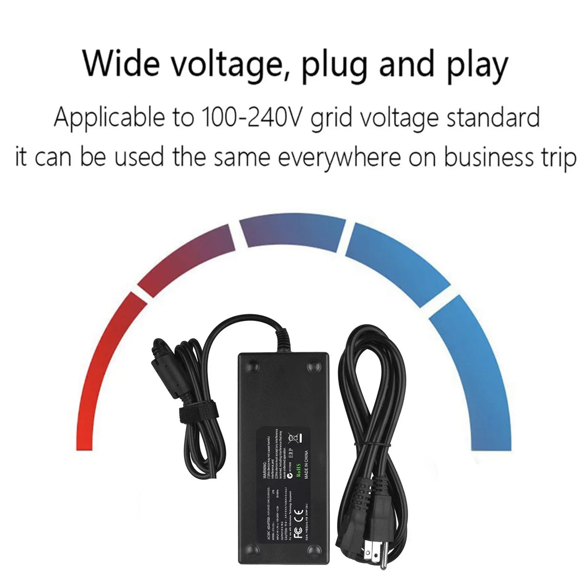 CJP-Geek pavilion Presario compatible Power AC Cable Supply R4000 HP Charger 120W Adapter with Cord