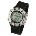 Chronograph Charles-Hubert- Alarm Quartz Paris # Watch Time Wolrd Mens