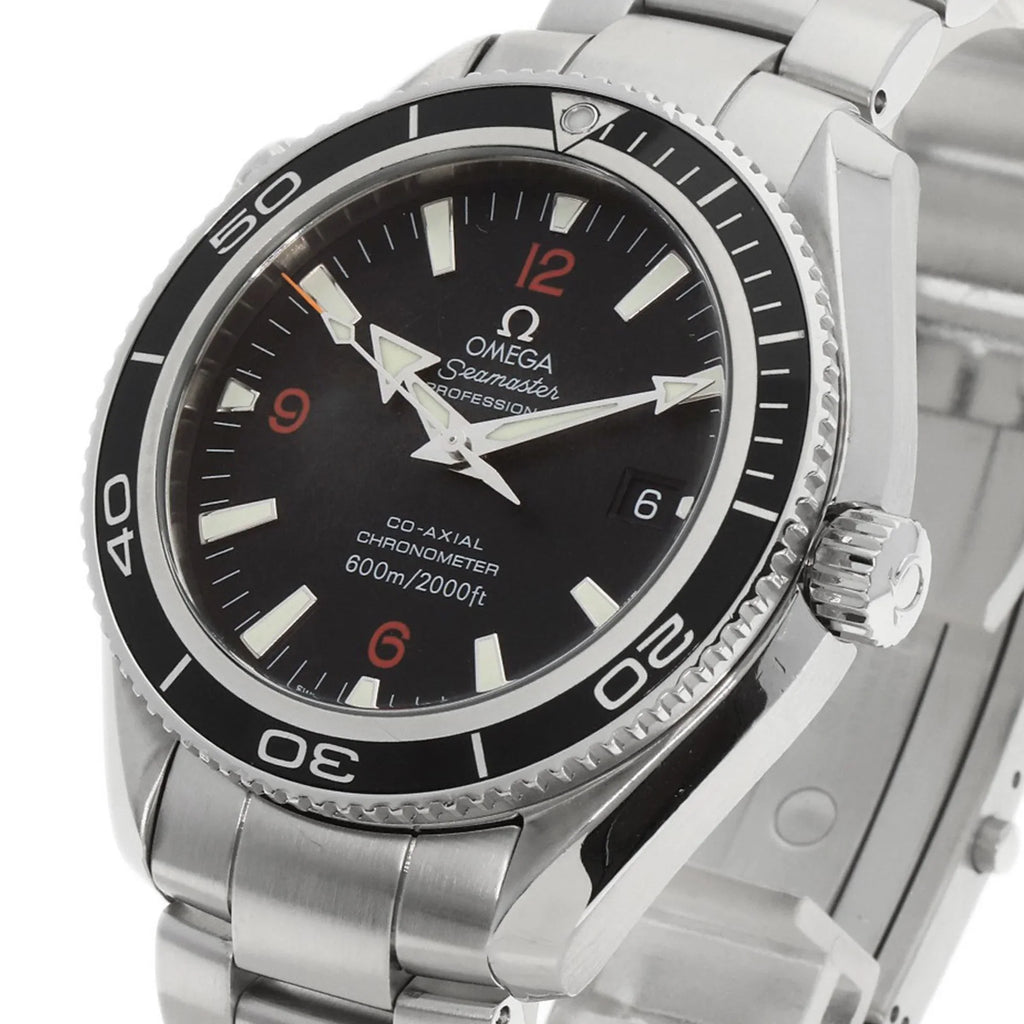 Stainless 2201.51 Men's Co-Axial Ocean Pre-Owned Seamaster Watch Omega (Good) Steel/SS OMEGA Planet