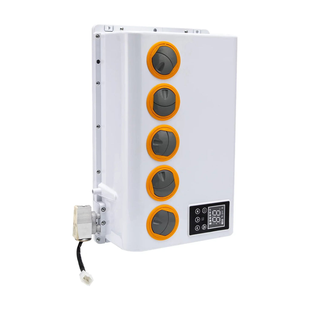 AC 12V 6800BTU, Split, Aiqidi Split Universal Conditioner RV Car System Unit, Truck DC Air Caravan 800W, Truck Cab 1000-3000RPM