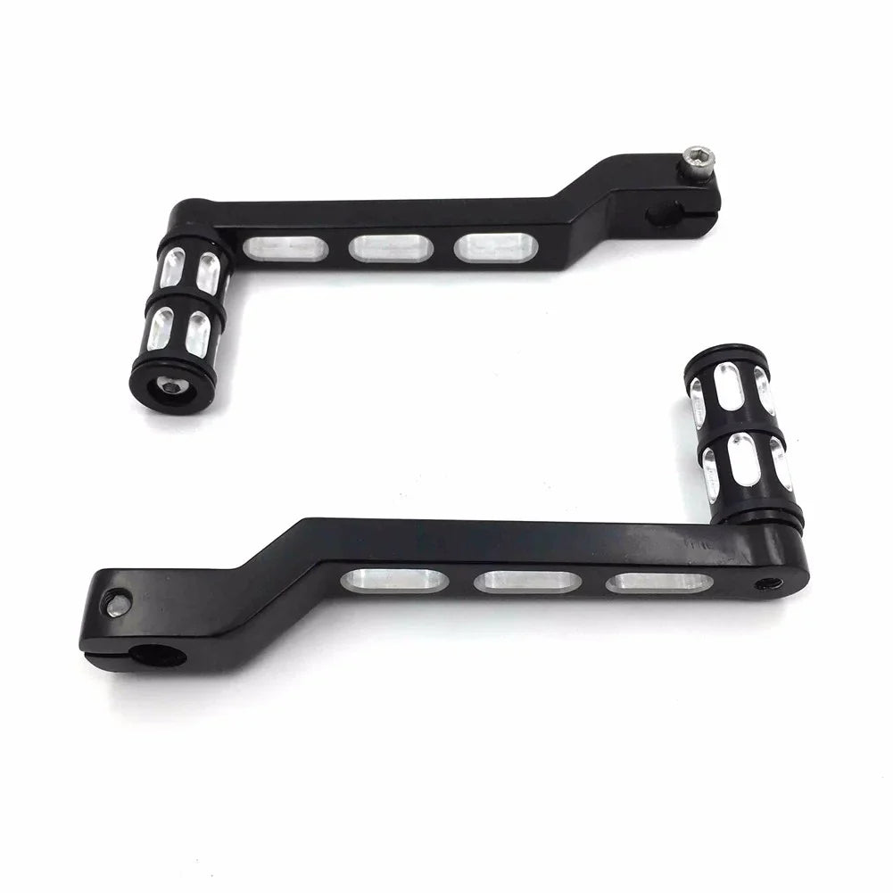 Shift Black Levers and Electra later Harley Toe Shift 1988 Pedal Davidson 009A- Pegs Aluminum design w/ Levers/Gear Heel Shifter HTT- Motorcycle For Glide