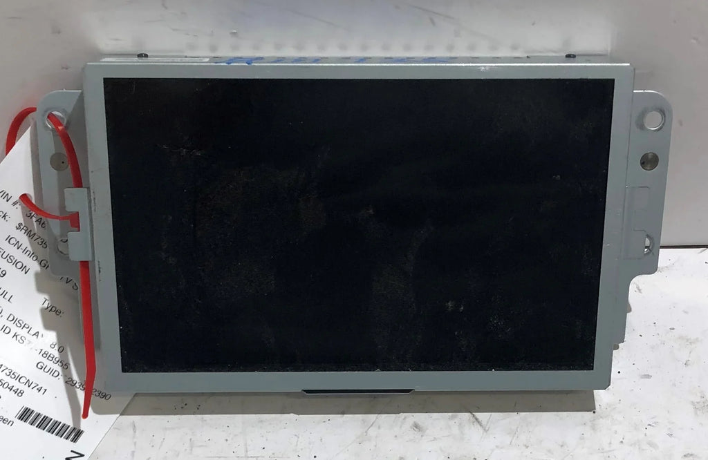 Screen (Good) Display 8.0 LKQ Information Ranger Dash 19-20 OEM Pre-Owned