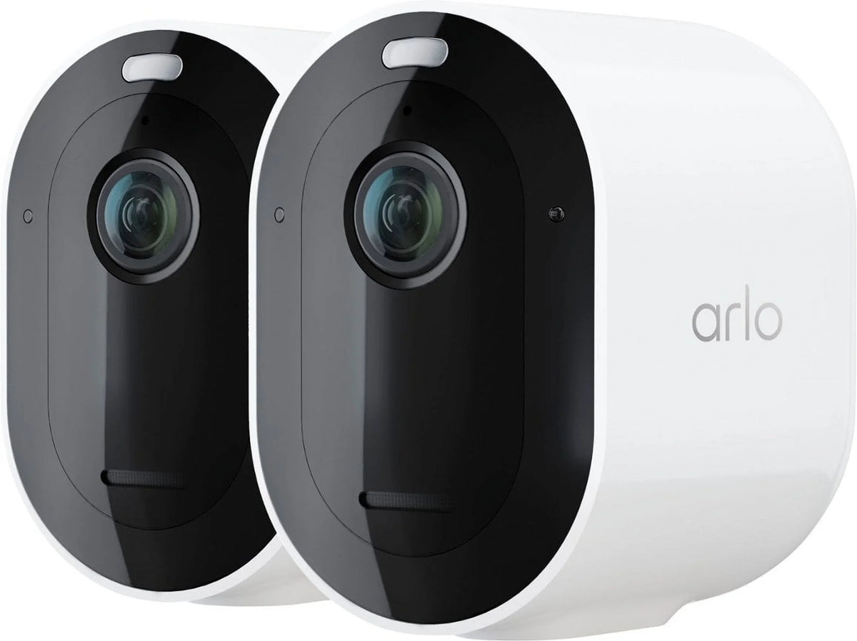 4 VMC4250P-100NAS - Camera HD White Pro 2 Pack - Arlo Network 4Megapixel