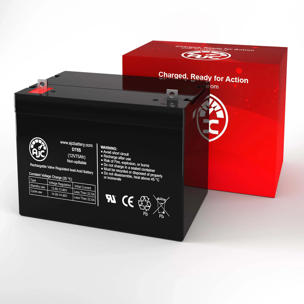Wheelchair Rehab Is This AJC Replacement Brand Battery an Quantum 75Ah - 12V R-4000