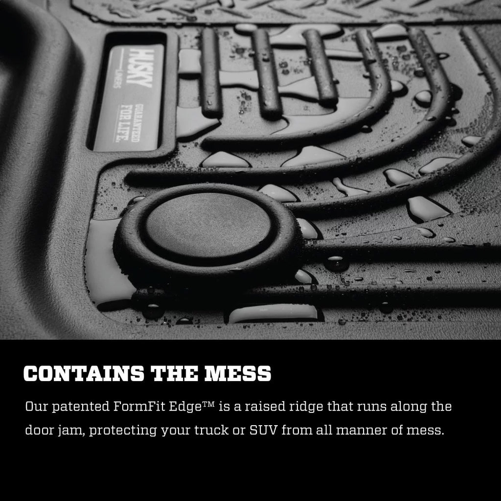 by 2nd Weatherbeater RealTruck & Seat with Front 2015-20 Mats Husky Compatible Cherokee Jeep Floor