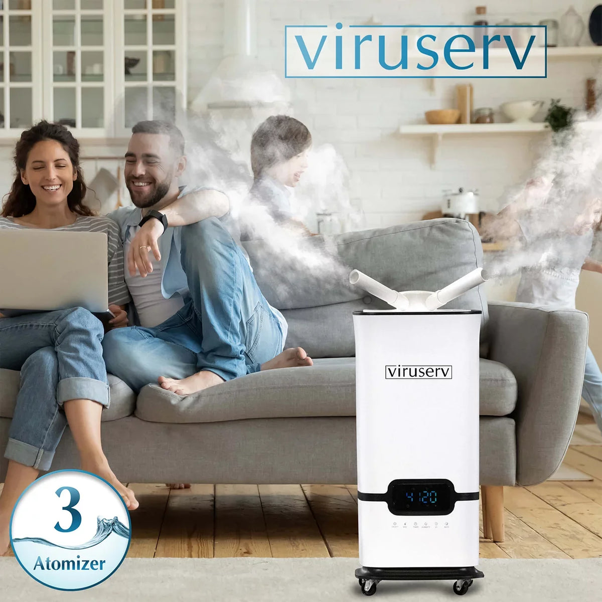 Disinfectant Cumulus Fogger Machine VF Viruserv