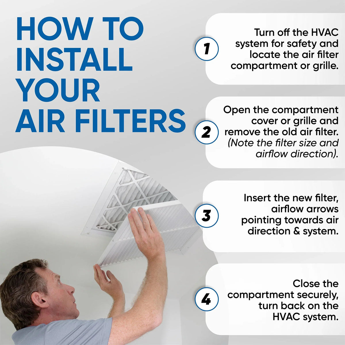 x AC x 20 Filters Merv Air 12 Furnace & 1 18 Pack Pleated of for 10