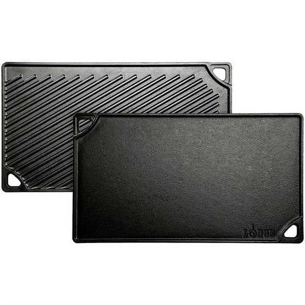Iron Sided Double Cast Grill/Griddle Seasoned Lodge