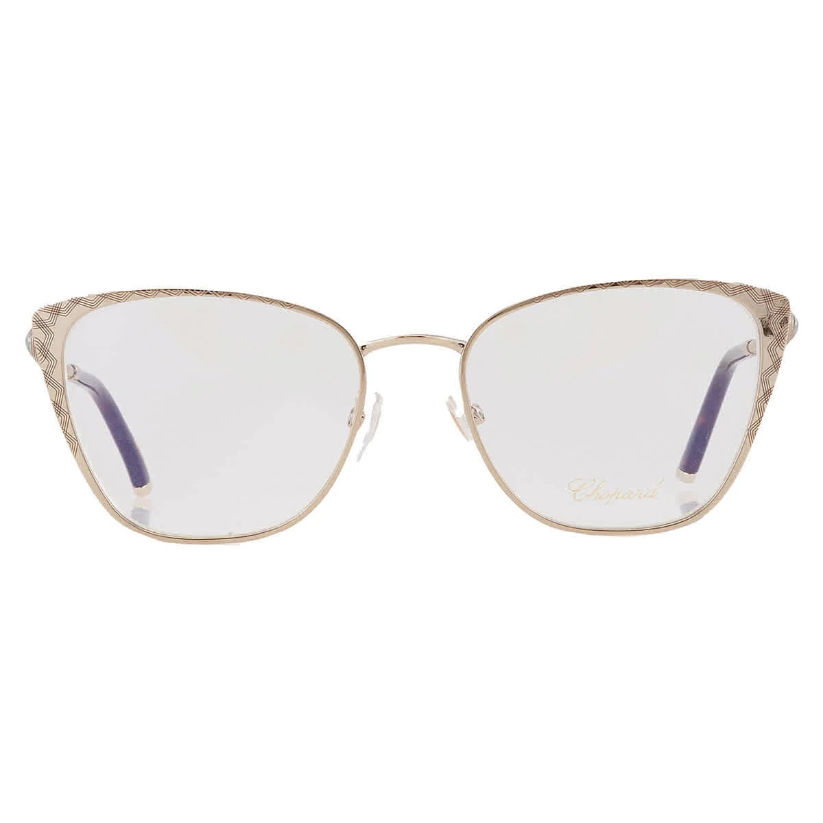 Eye Chopard Eyeglasses Women's Full Cat 0594 Silver VCHD51S Rim
