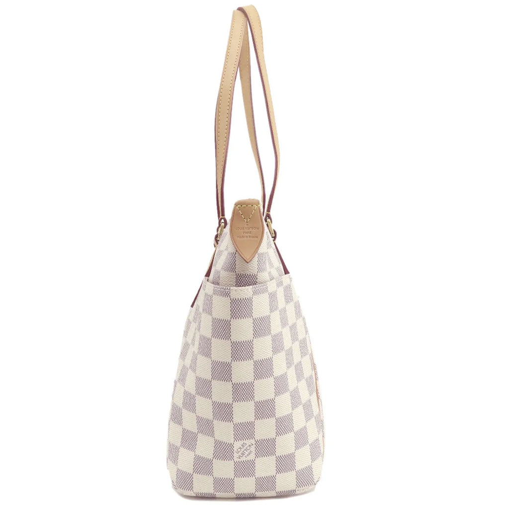 Canvas Tote Bag Women's Pre-Owned N41280 (Good) Azur Damier Totally PM