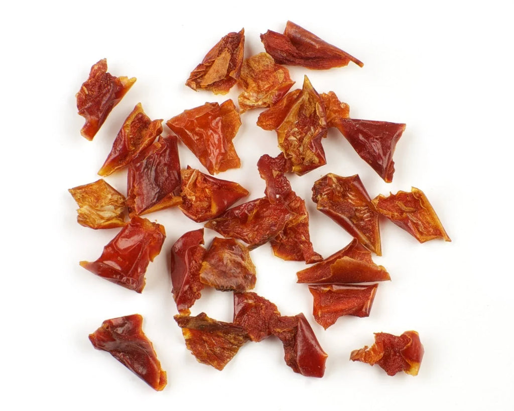Lb Red Bell Diced Pepper, Bag 5 1/4"