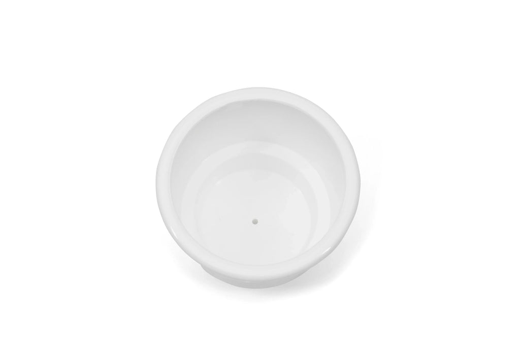 RV Drop Camper 10 with Plastic Boat Drain In Pocket Inch Holders Insert Motorhome O.D. 3-1/2 Pontoon Auto & Car Truck I.D. Hound for Recessed 4-1/8 Cup Marine Universal White Inch Red