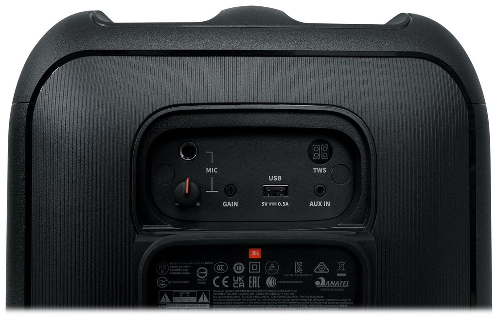 JBL Essential Portable + Encore Compact LED w Speaker Partybox Party Microphone