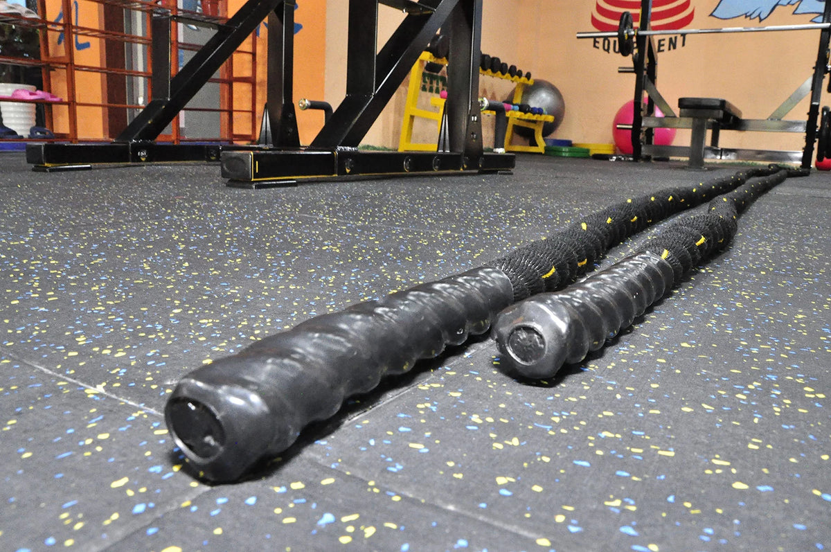 Workout Ropes and Inch Gym 1.5 Battle Poly Home Diameter FT Dacron BalanceFrom Heavy Length, for Rope 50