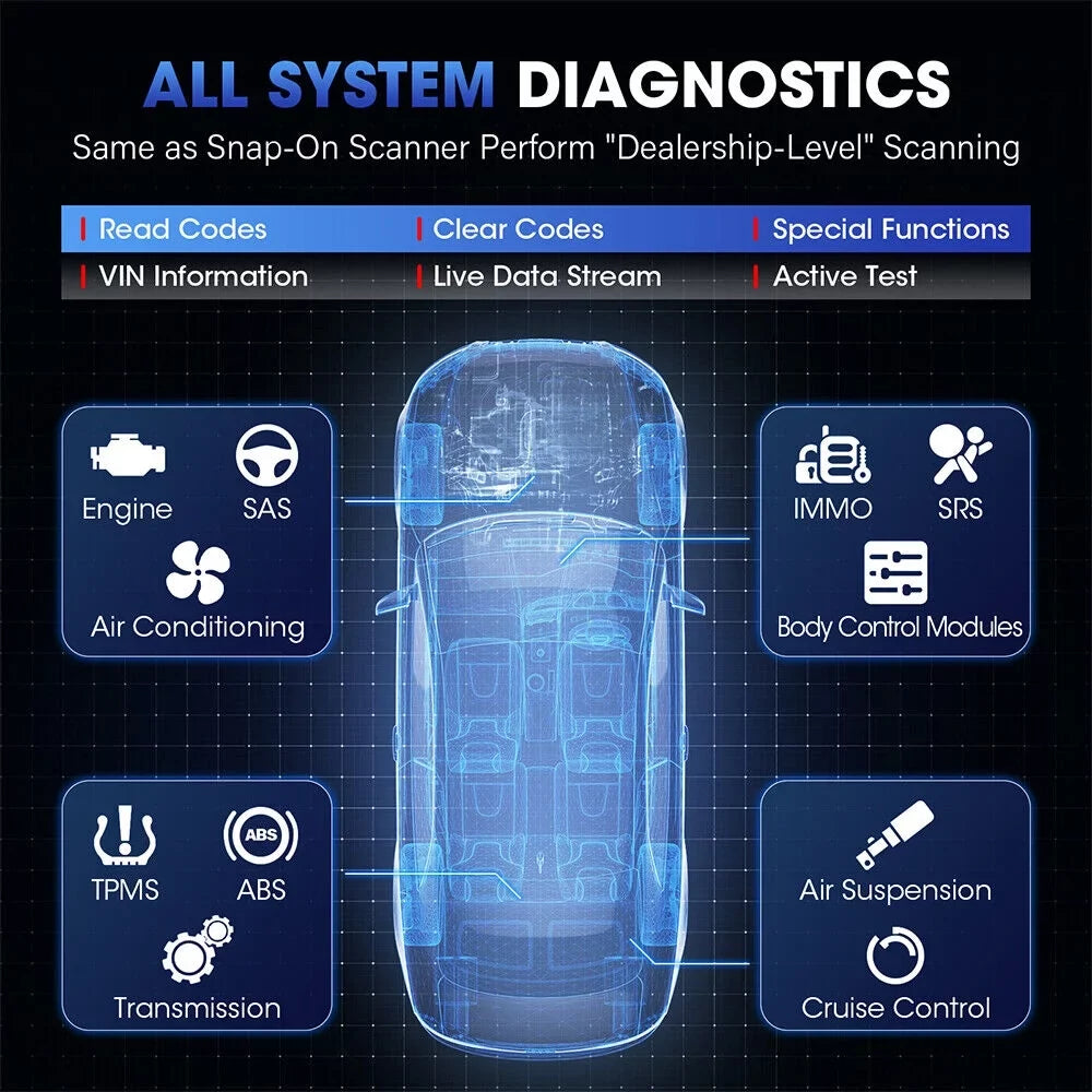 MX808 MK808 Test, 28+ Service, MaxiCOM Car OBD2 Scanner MK808S of Active All Diagnostic FCA MaxiCheck Reader Autoauth Updated Autel Diagnosis, Code System