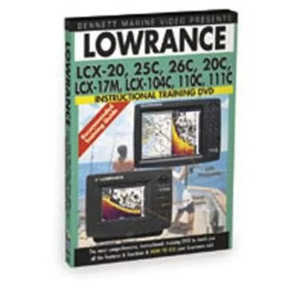 Lcx-20,25c,26c,20c,Lcx-17m,Lcx-104c,110c (DVD) Lowrance