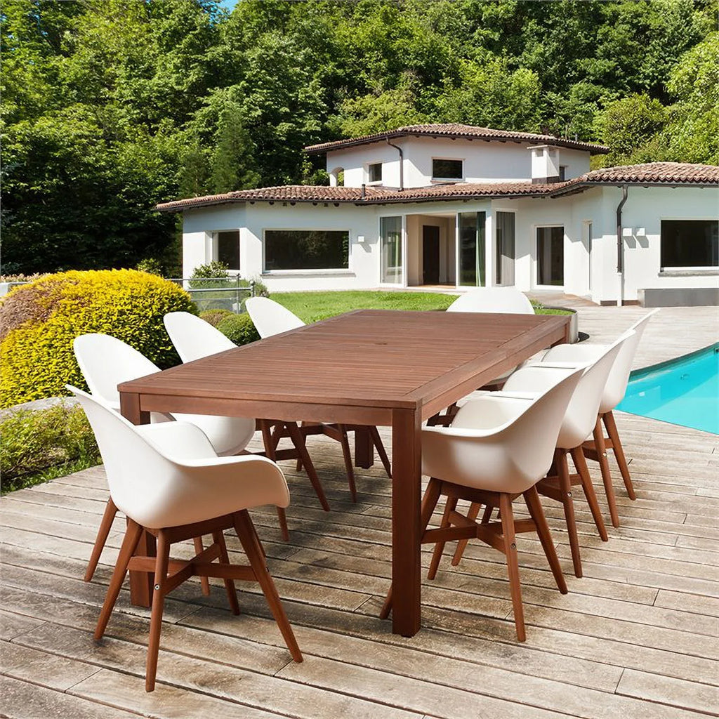 Patio Deluxe Set Dining Charlotte 9 Home Piece Amazonia International