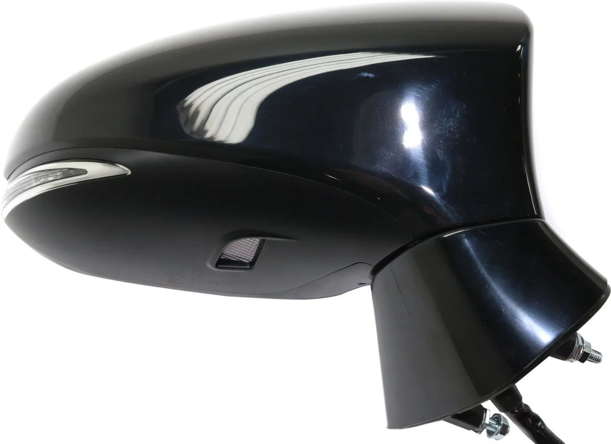 Glass w/ Lexus Mirror 2014-2018 Heated Light in GS350 Passenger With Right GS200t Side Signal Blind Compatible In-housing 2016 Kool-Vue Spot Detection Paintable