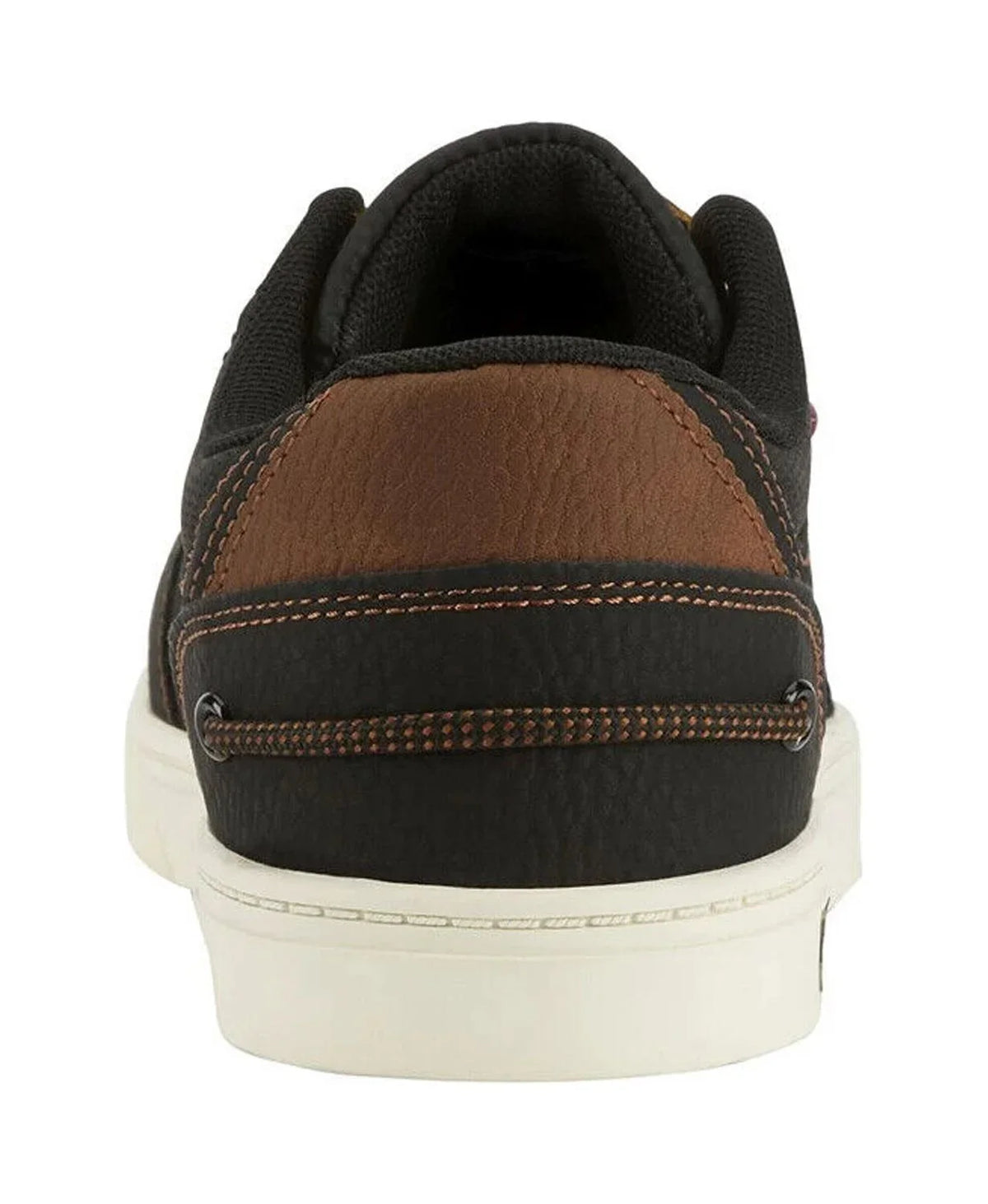 LOW NEW HARBOR LEVIS SNEAKERS SHOES MEN dimension SPORTS 9.5 BLACK/TAN WAX TRAINERS