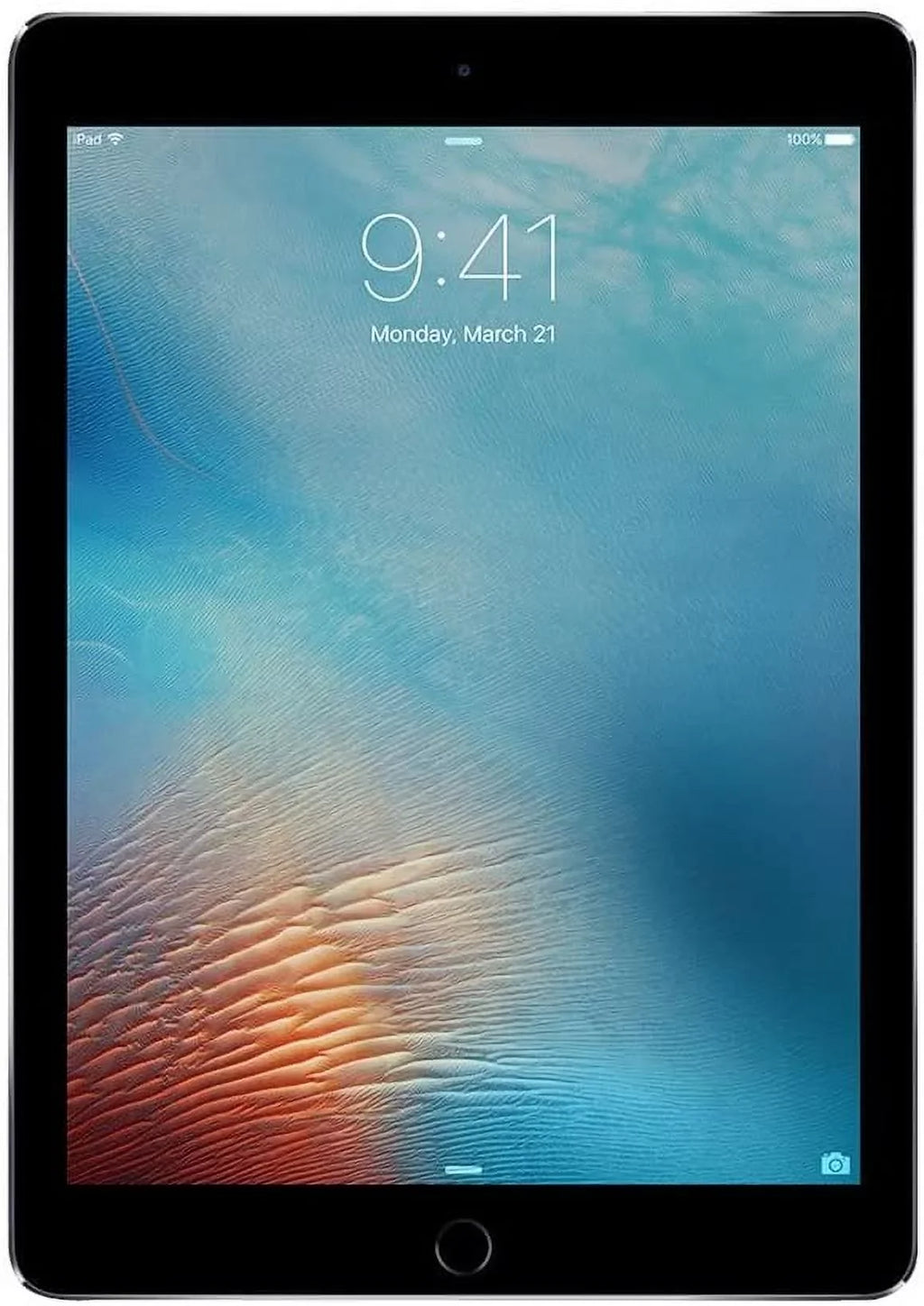 WiFi+ Restored Space Cellular 32GB (MLPW2LL/A)(2016) Pro (Refurbished) Gray iPad 9.7"
