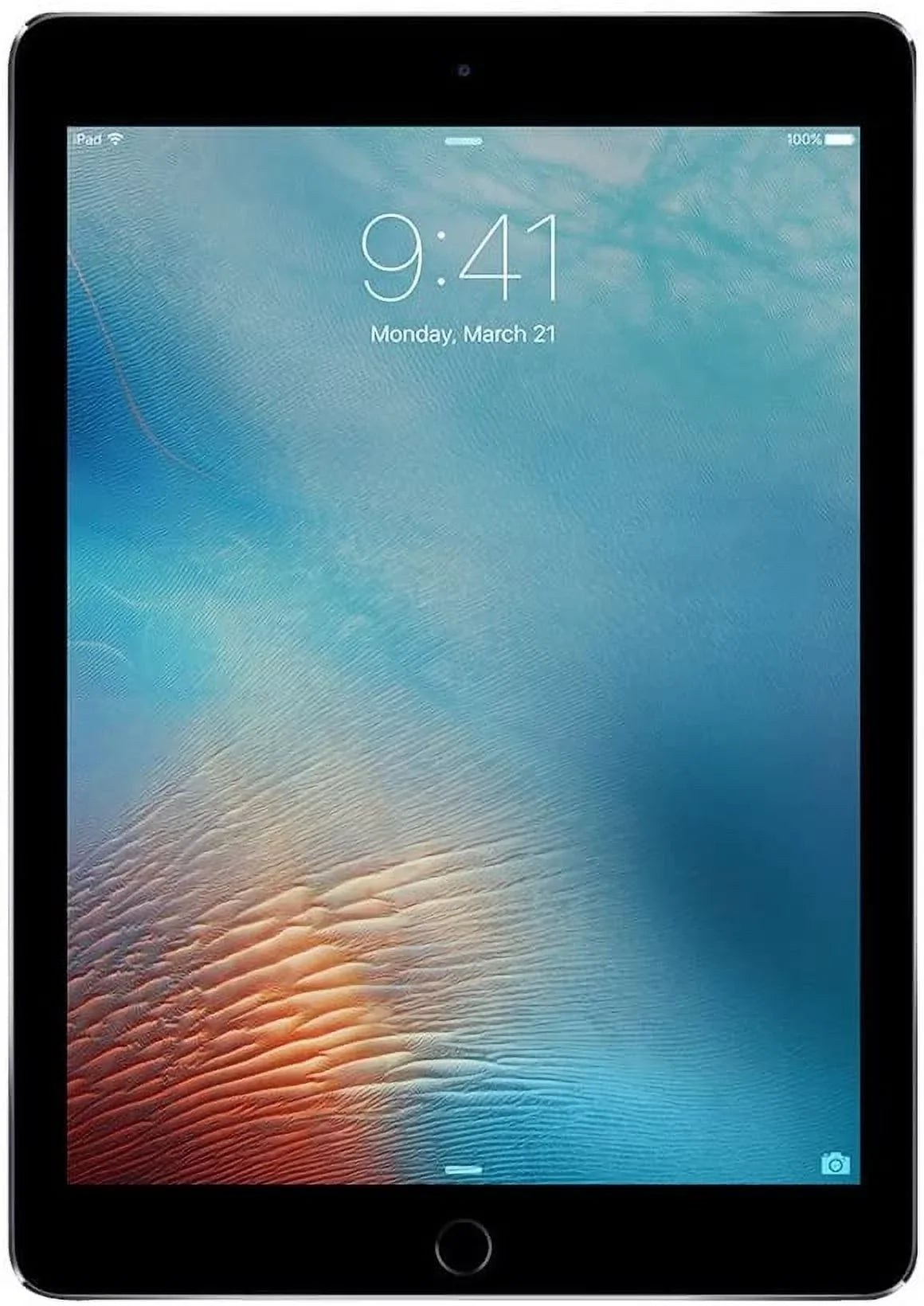 WiFi+ Restored Space Cellular 32GB (MLPW2LL/A)(2016) Pro (Refurbished) Gray iPad 9.7"