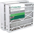 Rheem, Ruud, 8 Air MERV and Filters 17.5x21x5 Protech Filterbuy (2-Pack) AC for HVAC Furnace Pleated