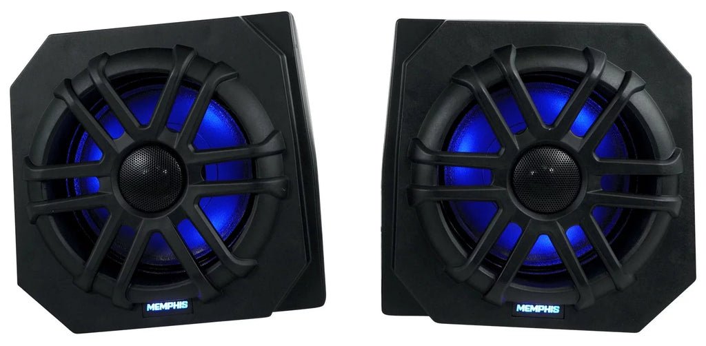 XP900 Speakers+Amp RNGR65FE Pods+LED 2) Memphis Ranger For Tower Polaris 2013-17