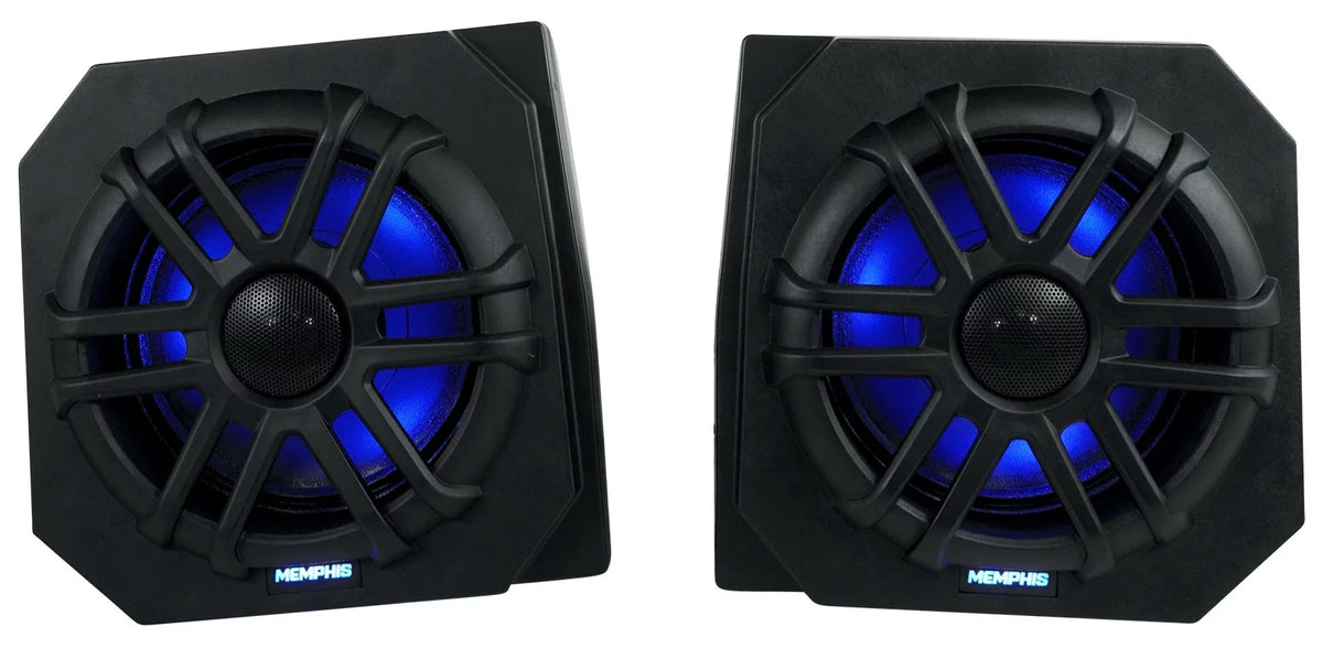 XP900 Speakers+Amp RNGR65FE Pods+LED 2) Memphis Ranger For Tower Polaris 2013-17