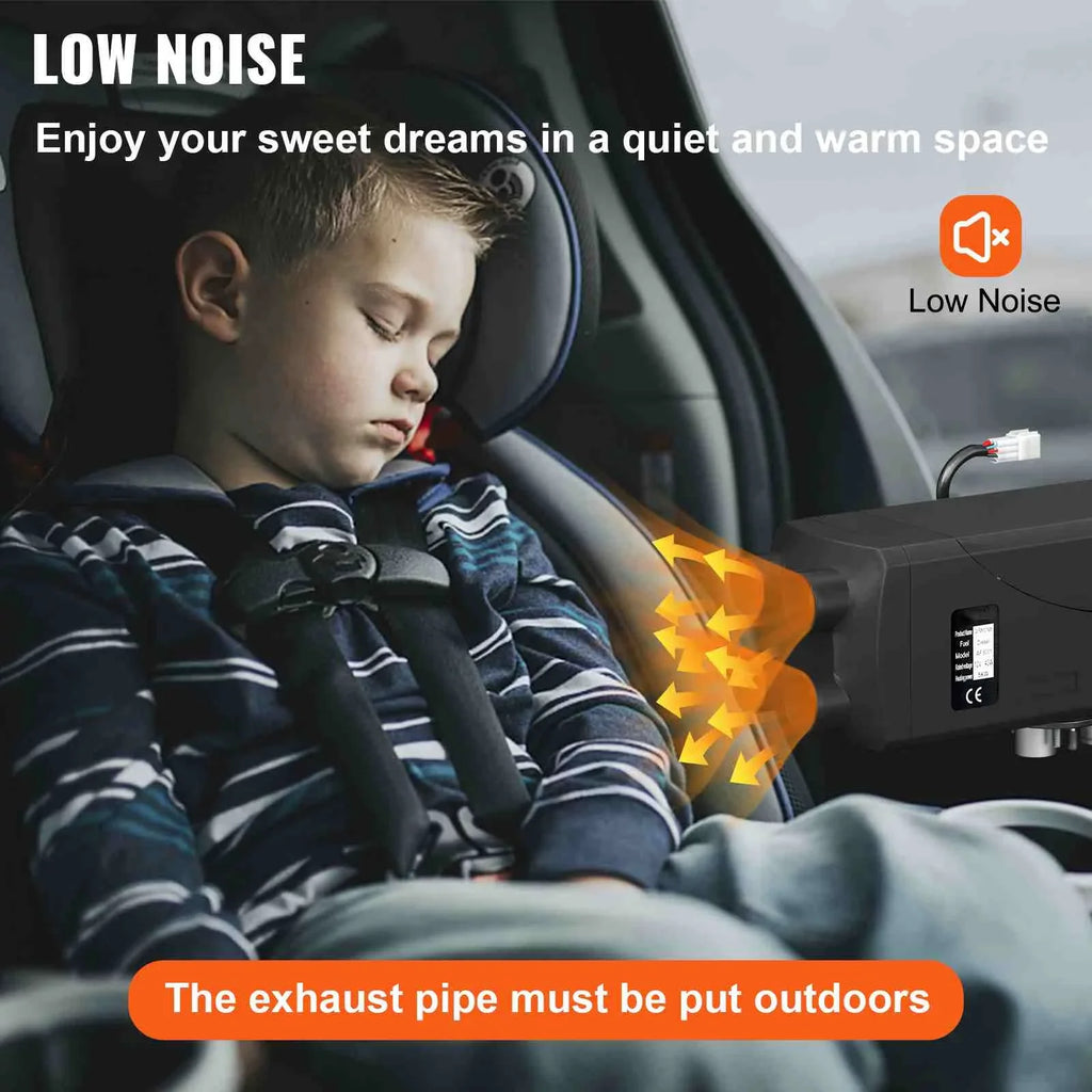 Trailer Boat LCD Heater 8KW Thermostat Trucks For Air Car BENTISM 8000W 12V Diesel