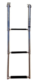 with Pactrade Ladder Grips Folding Rubber Telescopic Steel 3 Boat Steps Foot Stainless Marine