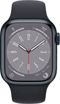 8 Gen 8 MNUV3LL/A (Refurbished) Band Midnight Aluminum Restored Watch 41mm Sport Midnight Series Cell