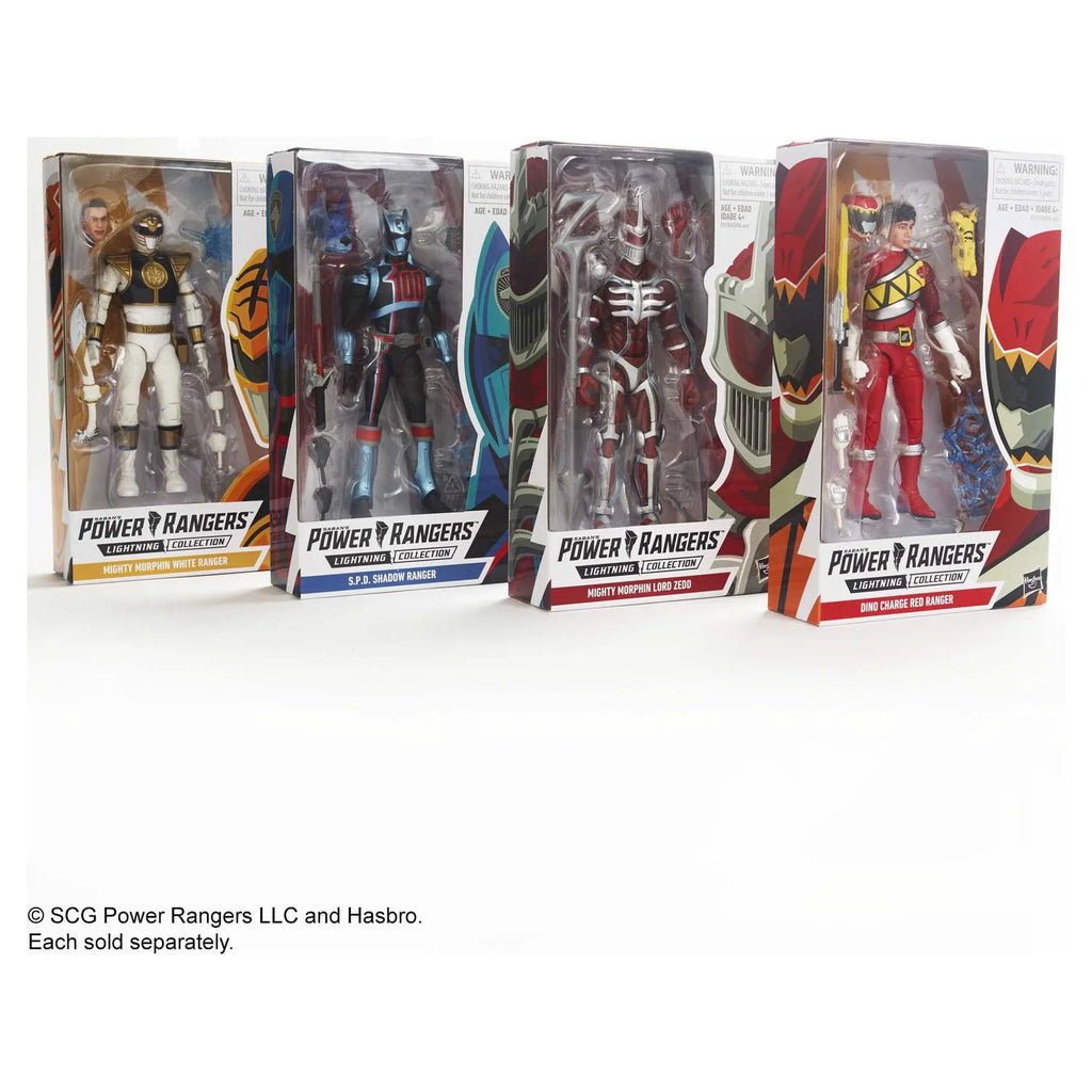 Power Ranger White Figure Lightning Morphin Mighty Rangers 6-inch Collection