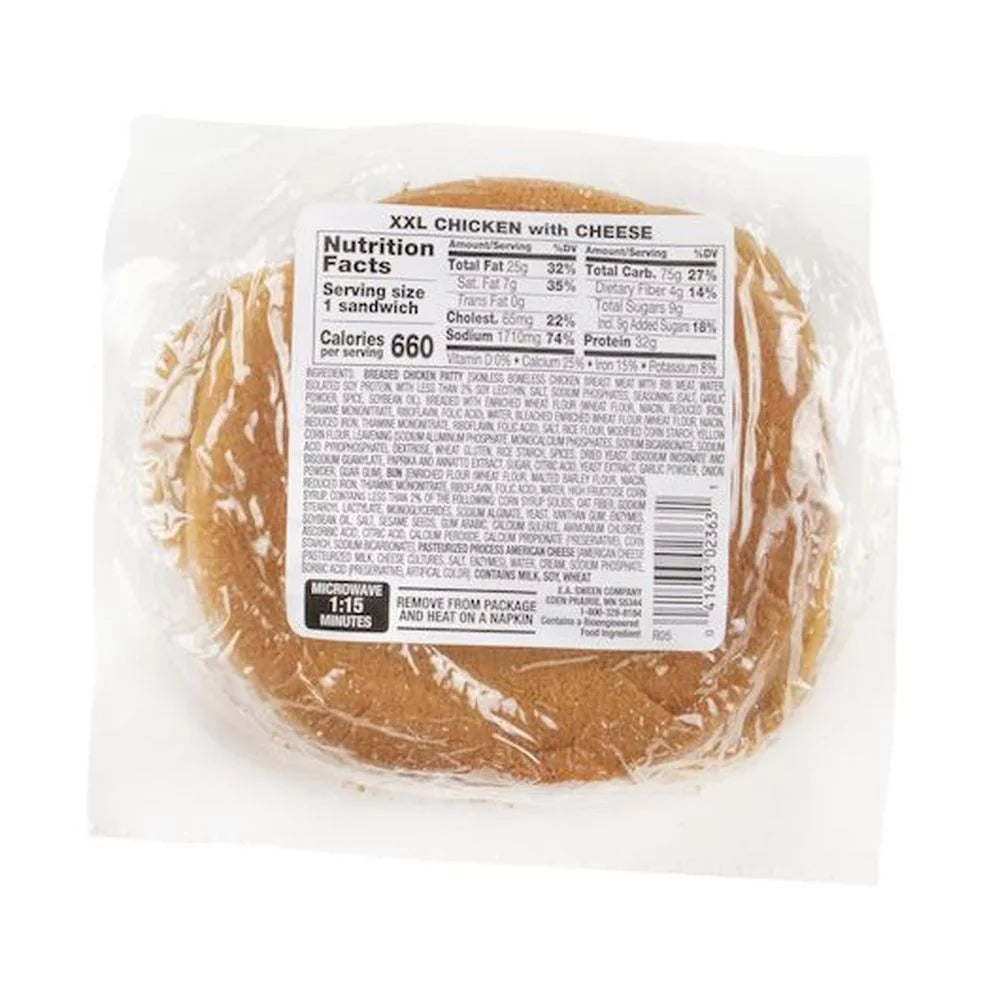 Cheese Chicken XX per Express case Large with Sandwich -- Deli 6