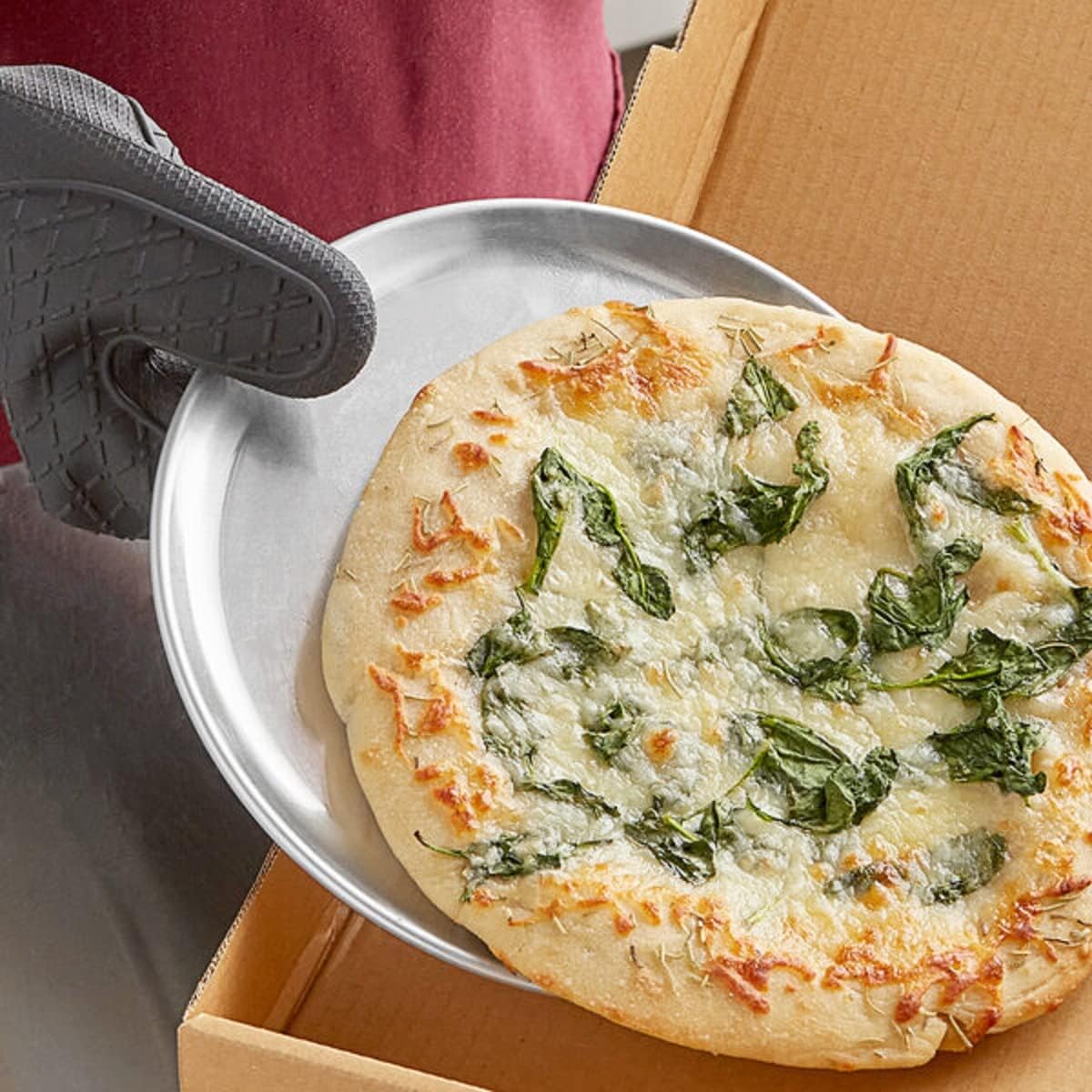 Tray Pizzeria Pizza for 6 Pan Pizza Kitchen Round Aluminum & Baking design TrueCraftware- - of 9” Pizza Tray Home Tray Round Pan Restaurants Set Coupe Tray Bakeware Baking