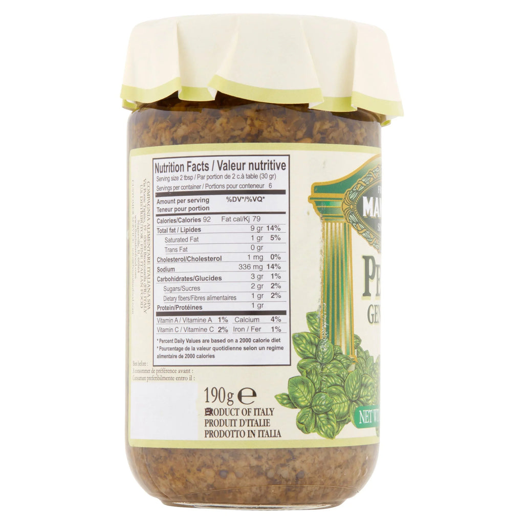 6.5 Genovese, Mantova Pesto oz