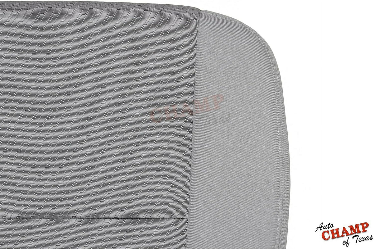 Texas: Auto 2500 Bottom XL Gray - Yukon 1500 Compatible -Driver GMC Side Seat Of Cover SLE 2009-2014 with Champ Cloth