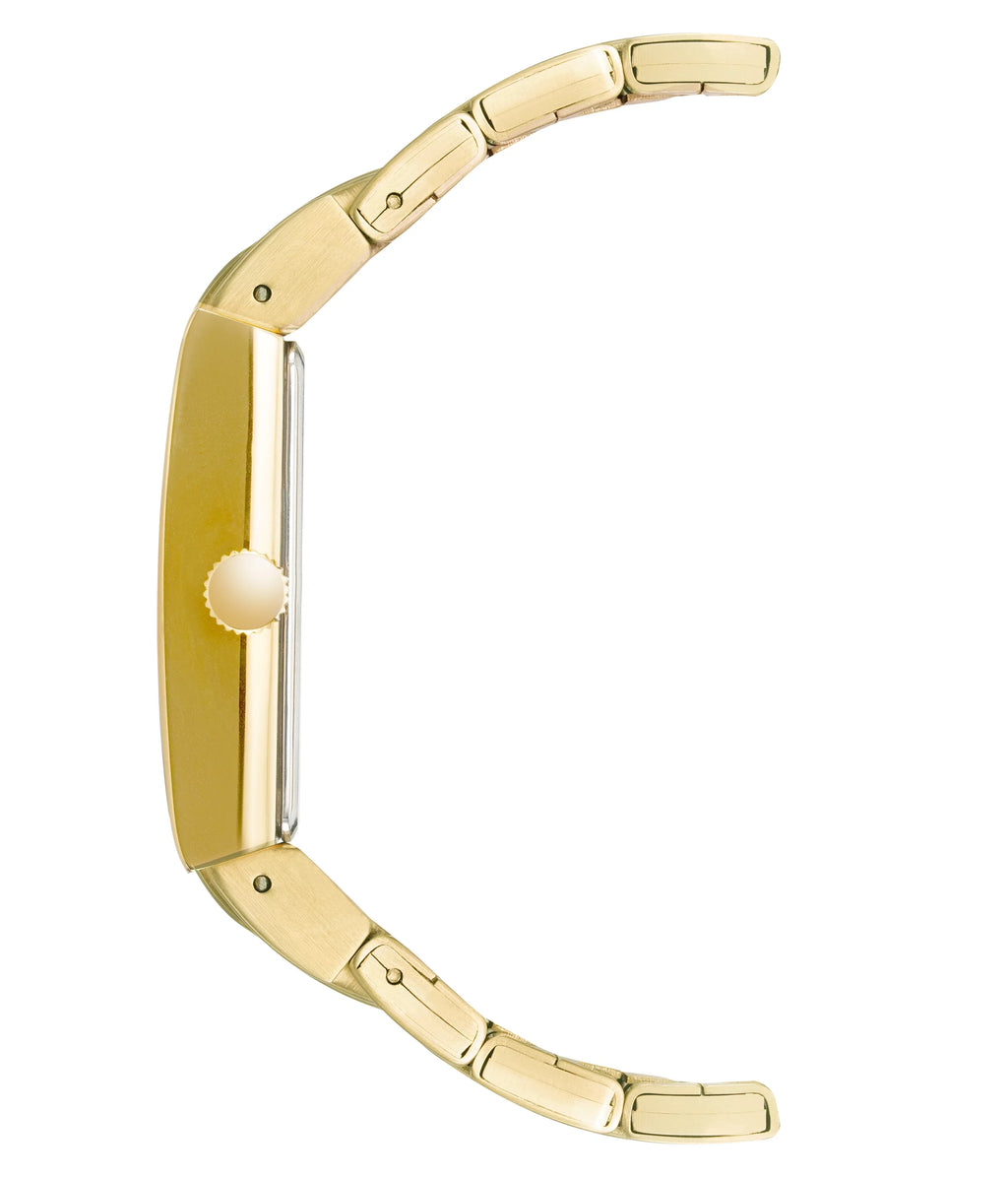 Tone Armitron Mens Watch with outfit Band Gold Metal Bracelet